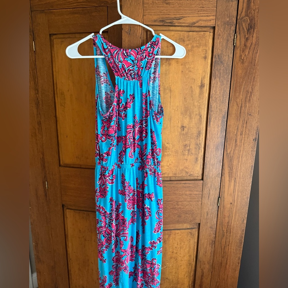 Lilly Pulitzer Mills Reef racer back maxi dress, 🌺 size small - Picture 5 of 7